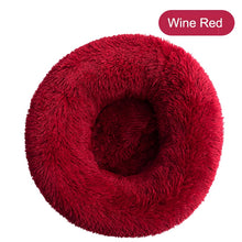 Load image into Gallery viewer, Donut Round Plush Pet Bed - shoplipari