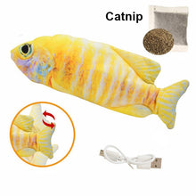 Load image into Gallery viewer, Cat Toy Fish USB Electric Charging Simulation Fish