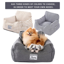 Load image into Gallery viewer, Pet Dog Travel Bed Car Seat