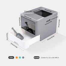 Load image into Gallery viewer, Foldable Litter Box Comes with Shovel Tray