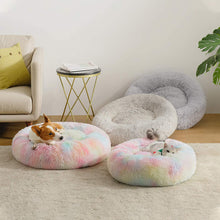 Load image into Gallery viewer, Donut Round Plush Pet Bed - shoplipari
