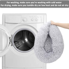 Load image into Gallery viewer, Donut Round Plush Pet Bed - shoplipari