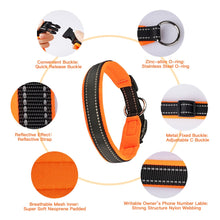 Load image into Gallery viewer, MASBRILL Adjustable Nylon Reflective Pet Collar