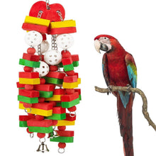 Load image into Gallery viewer, Bird Toys Chewing Wooden Blocks