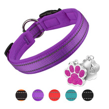 Load image into Gallery viewer, MASBRILL Adjustable Nylon Reflective Pet Collar