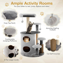 Load image into Gallery viewer, 40 Inch Cat Tree Tower Multi-Level