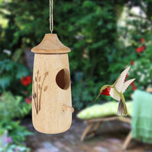 Load image into Gallery viewer, Wooden Bird Feeder