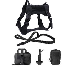 Load image into Gallery viewer, Tactical Dog Harness Vest And Leash Set - shoplipari