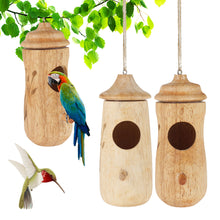Load image into Gallery viewer, Wooden Bird Feeder